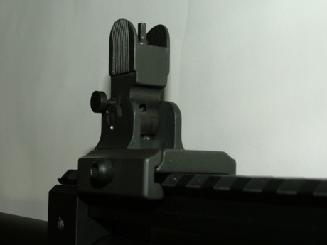  VENDIDO  alza y mira abatibles en acero marca GGG, (originales no copias) en perfecto estado de uso y 21