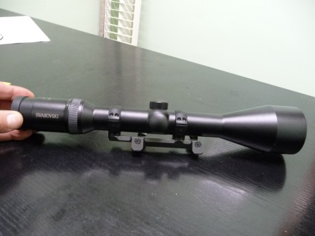 Vendo visor Swarovski Habitch 2,5-10x56, en perfectas condiciones, sin ninguna marca ni de uso ni de anillas, 00