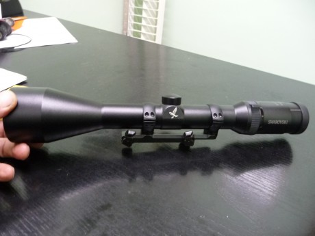 Vendo visor Swarovski Habitch 2,5-10x56, en perfectas condiciones, sin ninguna marca ni de uso ni de anillas, 10