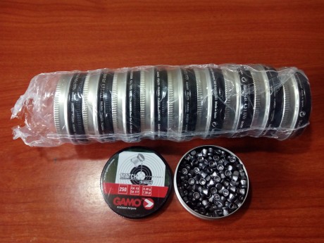 Tengo unos paquetes de 10 latas de balines gamo, 15€ el paquete.
Cazabalines 15€

Están en la provincia 00