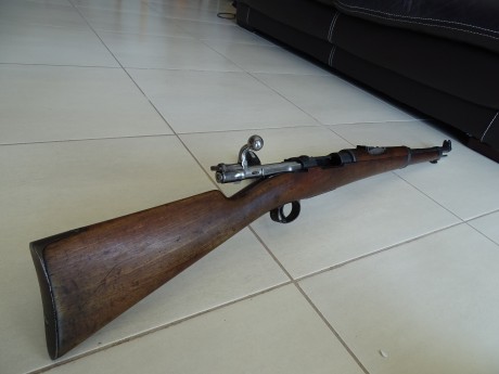 Hola,vendo mauser oviedo modelo1916 ,buen estado general y en orden de tiro.Calibre 7mm mauser 01