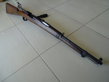 Hola,vendo mauser oviedo modelo1916 ,buen estado general y en orden de tiro.Calibre 7mm mauser 00