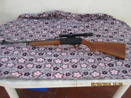 Muy buenas,pongo a la venta carabina Franchi del 22 con visor y funda cuero todo ello completamente nuevo...el 02
