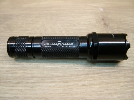 Linterna Marca Surefire modelo P6 Defender.
Original, no copia.
Nueva sin caja y sin pilas
En perfecto 00
