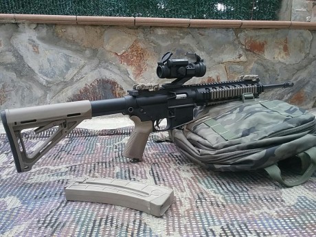   Buenas tardes

Vendo carabina del 22LR marca S&W  modelo MP15 MOE en impecable estado
Se acompaña 12