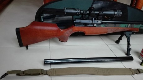 Se vende air arms 510 REGULADA y TUNEADA por j.serrano y rapid ,va muy fina se entrega con el deposito 41