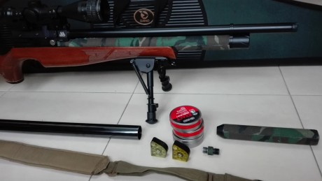 Se vende air arms 510 REGULADA y TUNEADA por j.serrano y rapid ,va muy fina se entrega con el deposito 40