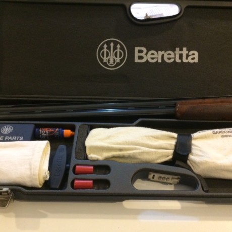 Buenas tardes

Vendo , por no usar, una escopeta Beretta 682 GOLD E, especial para Trap
La escopeta está 10