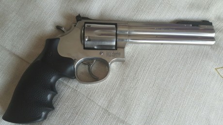Por problemas fisicos que me inpiden tirar vendo mi maravilloso revolver Smith Wesson 686  -  357 Magnun-38 01