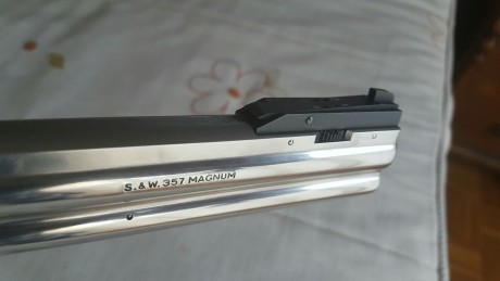 Por problemas fisicos que me inpiden tirar vendo mi maravilloso revolver Smith Wesson 686  -  357 Magnun-38 12