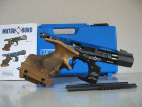  VENDO MATCH GUNS MG2E RAPID FIRE ELECTRONICA 

Pistola  MATCH GUNS MG2E ELECTRONICA, calibre 22 LR, en 00