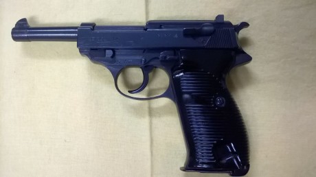 Hola, vendo pistola P-38, código byf, año 1943, calibre 9 para, fabricada por Mauser.
Precio 1.200 euros 11