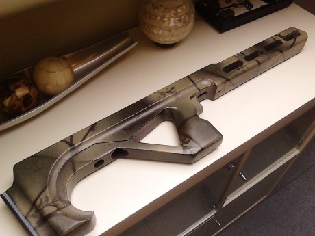 Culata bullpup para Air Arms en camo de Rapid precio 125 01