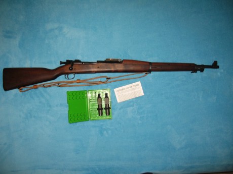 Muy buenas

Vendo un Springfield 1903 primer modelo,en muy buen estado general,como se puede ve en las 02
