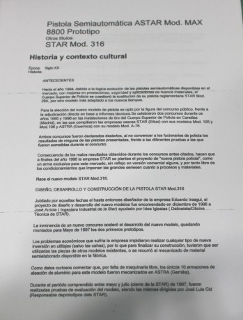 Aqui dejo una Star prototipo para que la veais aver que podeis decir.

Actualmente este arma esta inscrita 70