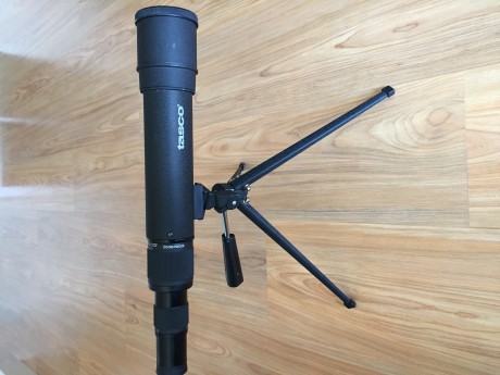Vendo telescopio terrestre marca TASCO 15-45 aumentos y con lente de salida de 50mm
60€ envío incluido 00