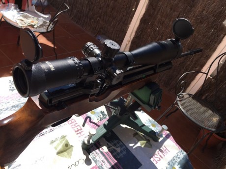 Se vende conjunto carabina pcp weihrauch hw100 con visor. Increíblemente precisa, para mi las mejores 11