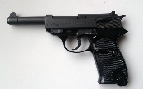 Queridos compañeros:
Vendo esta pistola WALTER P-38 9MM PB , por haber bajado de categoria y tener el 00