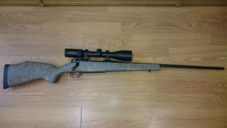 Se vende este rifle ya que me dispongo a cambiarlo para esta temporada, se vende el equipo completo con 00