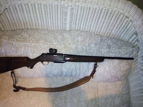 Vendo browning bar II (30-06) en muy buen estado
Dispone de un cargador de dos balas, correa y funda. 00
