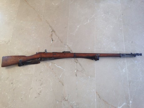 vende fusil finés M91 Mosin, fecha de fabricación 1940. Fabricado por VKT -- Valtion Kirvaaritehdas, con 02
