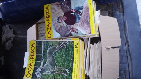 Vendo revistas de  ARMAS y CAZA Y PESCA años 70 y 80 en perfectas condiciones y ademas la revista de armas 00