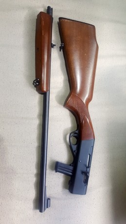 Vendo una carabina anschutz 520 del 22lr, es la que se desmonta por la mitad. 

Es increiblemente fiable 01