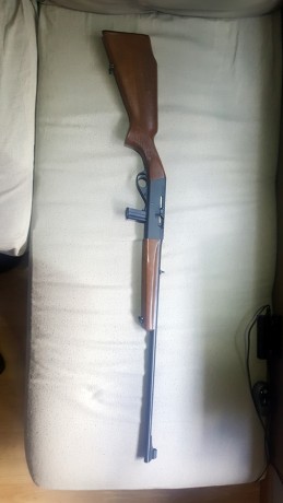 Vendo una carabina anschutz 520 del 22lr, es la que se desmonta por la mitad. 

Es increiblemente fiable 00