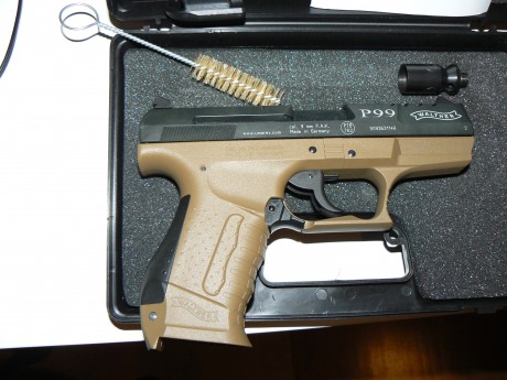 Buenas noches!

Pongo en venta mi detonadora umarex walther P99 comando.

Completamente nueva, solo expuesta 01