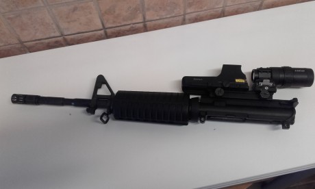 Vendo un upper del 6,8 SPC, cañón Bergara con paso 1:10 de longitud 14,5"
Es un cañón standard, no 01