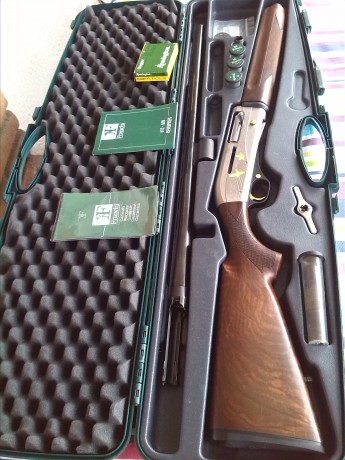 MUY BUENAS:
Pongo a la venta una escopeta semiautomática en calibre 20 marca Franchi 620, casi sin uso 02