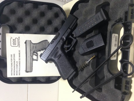 las siguientes armas para hacer hueco y darme otro capricho.
 glock 19c reservada 
GLOCK 19 C 375 euros 22