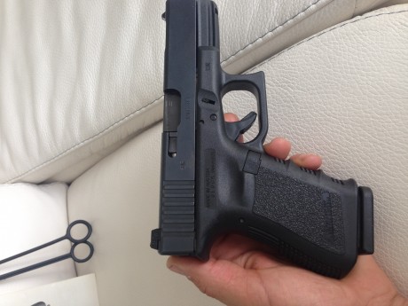 las siguientes armas para hacer hueco y darme otro capricho.
 glock 19c reservada 
GLOCK 19 C 375 euros 32