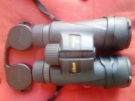 Equipo de óptica ideal para recechar compuesto por Prismaticos Nikon monarch 5 10x40, sin uso, óptica 12