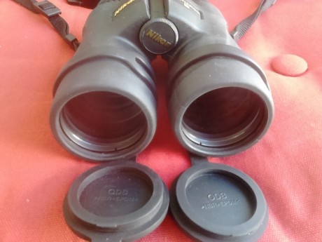 Equipo de óptica ideal para recechar compuesto por Prismaticos Nikon monarch 5 10x40, sin uso, óptica 11