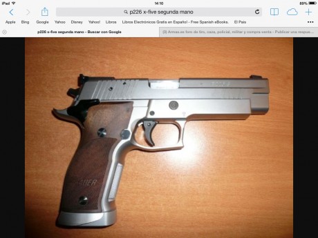 Hola compañeros,

Busco P226 X-Five modelo clásic o el actual.
Preferiblemente comunidad Valenciana.

Gracias- 10