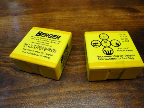  Vendo 200 puntas Berger Target VLD Match Grade. 

  Calibre 7mm. 168g. VLD  

Precio mercado 70,5€ la 30