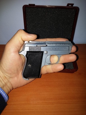  20160419_190830.jpg  20160419_190802.jpg 
Vendo pistola defensa Tanfoglio GT-27. Solo guiable en A o 00