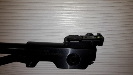 Vendo cañon para carabina gamo shadow 1000, del calibre 6,35, nueva sin usar por 60 euros, con los puntos 00