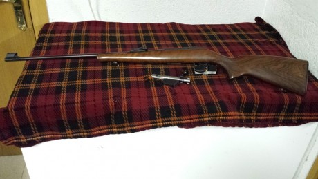 Vendo carabina Breno calibre 22 por dejar modalidad de tendido, la carabina está en perfectas condiciones, 00