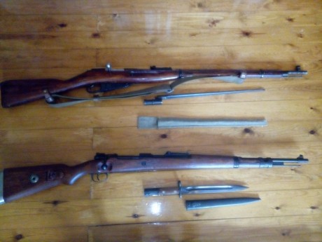 Vendo 

Mauser k98 yugoslavo, de los remarcados, muchas piezas conservan los águilas. Esta impecable nunca 02