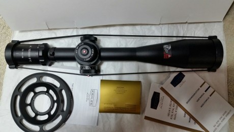 Se vende Visor KAHLES K1050i FT 10-50x56, nuevo a estrenar, tal cual vino de fabrica.
Precio 2000 euros
Nuevo 00
