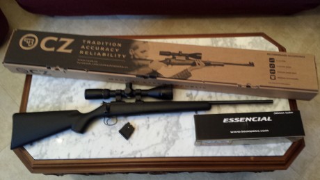 Buenas, vendo mi rifle cz 455 del calibre 17hmr.
Lo compré hace un mes. Pero me han surgido un proyecto 02