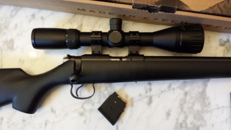 Buenas, vendo mi rifle cz 455 del calibre 17hmr.
Lo compré hace un mes. Pero me han surgido un proyecto 01
