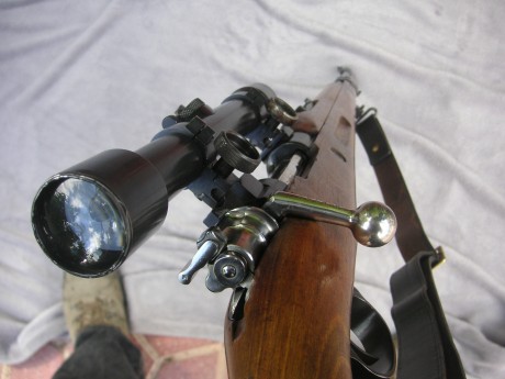 Vendo fusil de francotirador de ejercito español fabricado en el año 1956 en un excelente estado de maderas 02