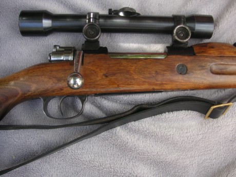 Vendo fusil de francotirador de ejercito español fabricado en el año 1956 en un excelente estado de maderas 11
