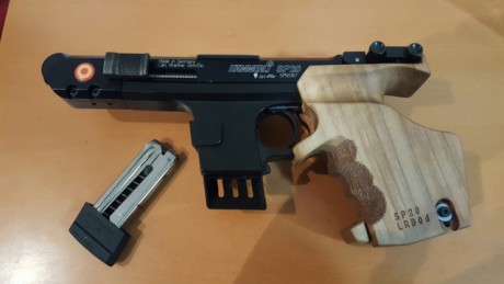 Nuevo cazavainas para MATCH GUNS MG 4 CAL32 WC con nuevas ventajas a la hora de usarlo.

1-Va cogido al 32