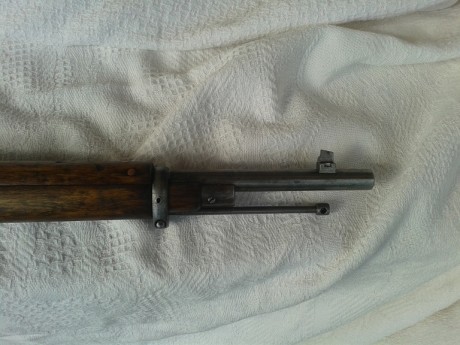 Hola

vendo fusil m91 (P27) del ejército finlandés. El cañón tiene la reparación de arsenal en la corona 00