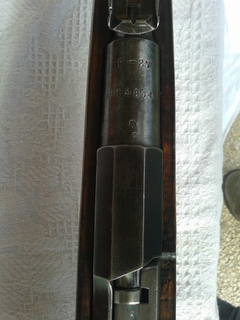 Hola

vendo fusil m91 (P27) del ejército finlandés. El cañón tiene la reparación de arsenal en la corona 10