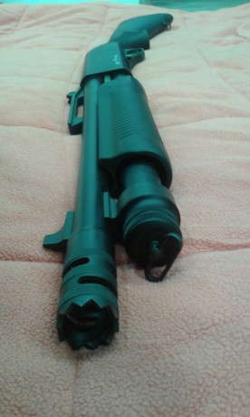 Hola!! vendo stinger tactical corredera cal 12 (RXT 1206).
Con dos culatas, retractil y monopieza.
Con 00